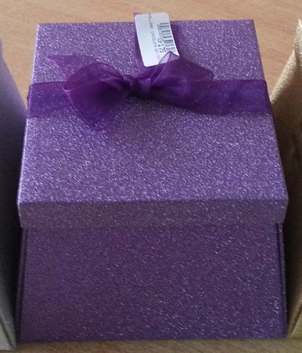 2001833 Vallabh Chocolate Box Purple (VK 002)